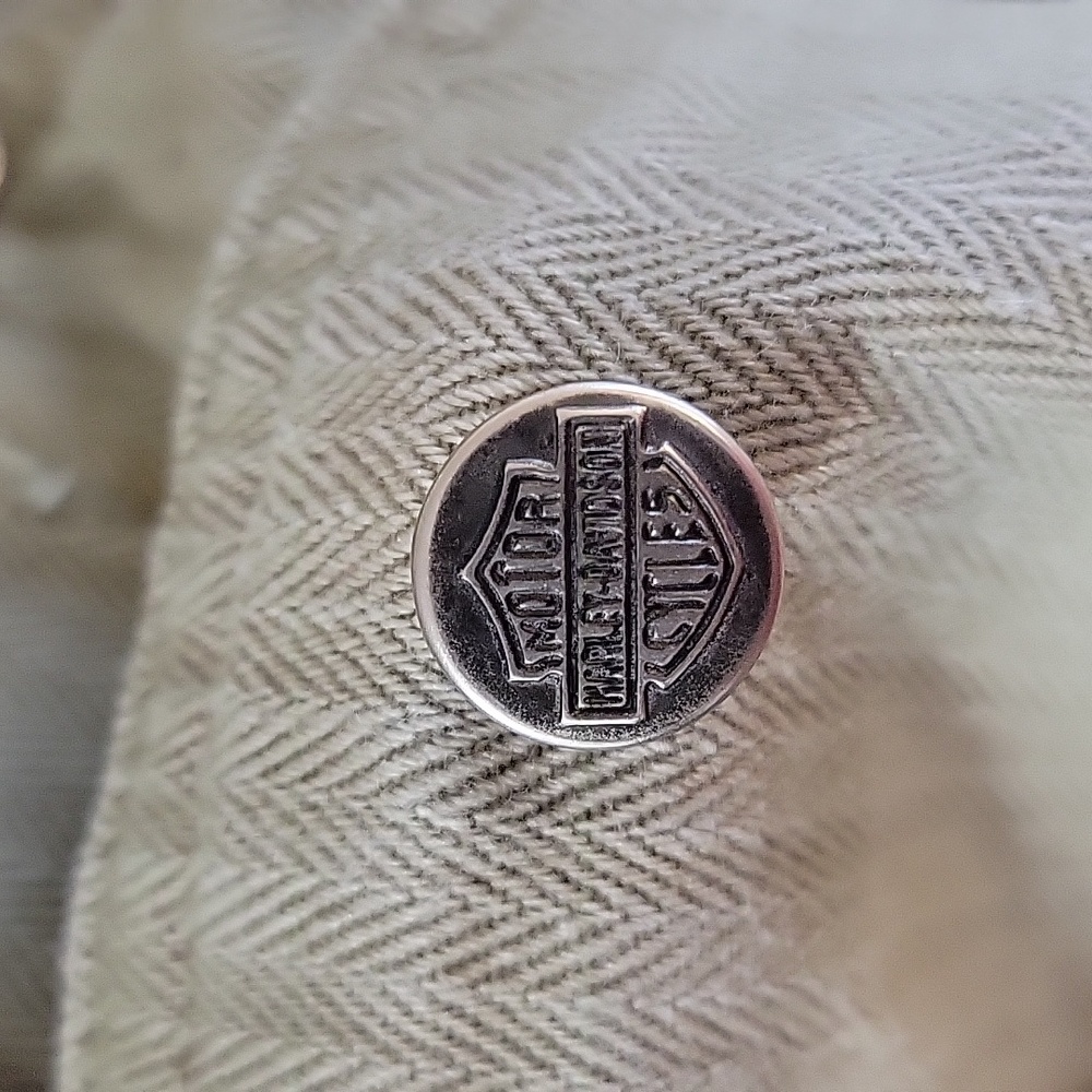 Harley Davidson Studded Jean Jacket - image 4